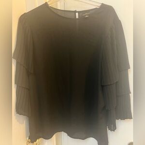 Black party top